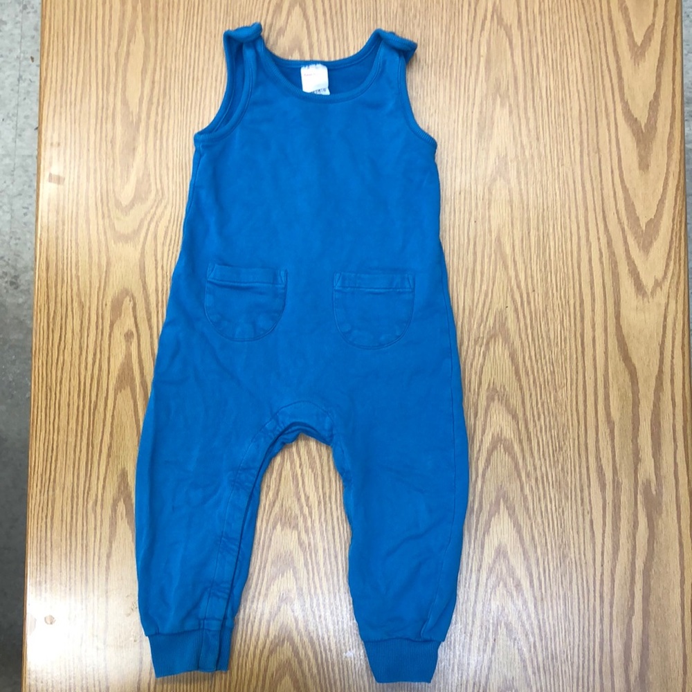 Hanna Andersson Blue Jumpsuit Relaxed Fit